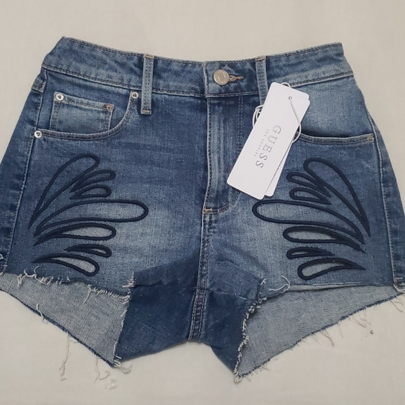 Guess High Rise Shorts NWT 👖 - Picture 4 of 5